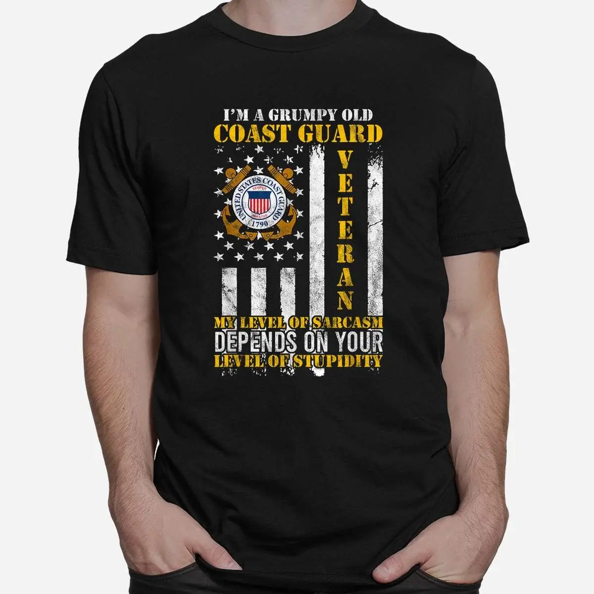 Grumpy Coast Guard Veteran Gift T Shirt 2 1.jpg