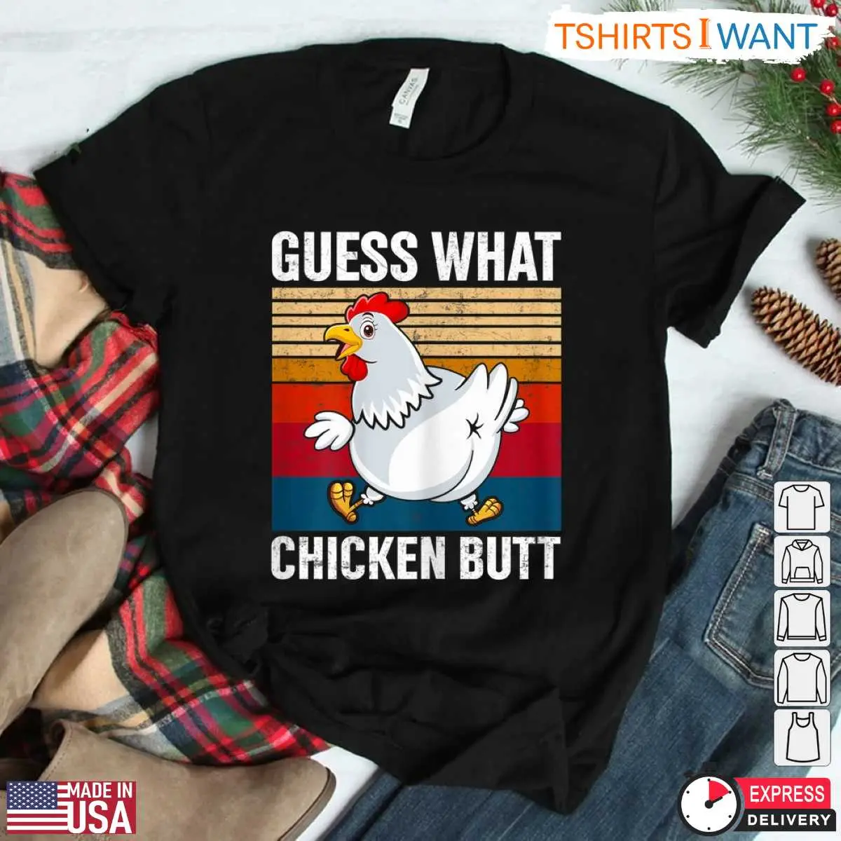 Guess What Chicken Butt Retro Farming T Shirt 2 1.jpg