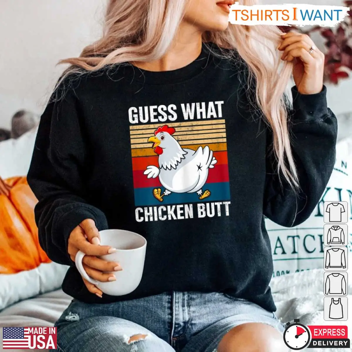 Guess What Chicken Butt Retro Farming T Shirt 4 1.jpg