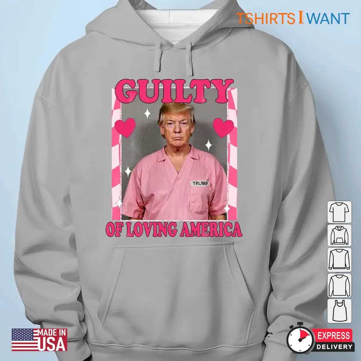 Guilty Of Loving America Trump Election Apparel 5 1.jpg