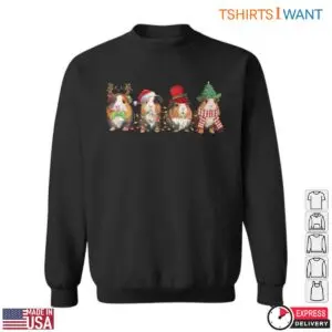 Guinea Pigs Christmas T-Shirt - Cute Festive Graphic with Santa Hats 8 Guinea Pigs Christmas T Shirt Cute Festive Graphic with Santa Hats 3 1.jpg