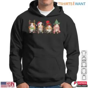 Guinea Pigs Christmas T-Shirt - Cute Festive Graphic with Santa Hats 9 Guinea Pigs Christmas T Shirt Cute Festive Graphic with Santa Hats 4 1.jpg