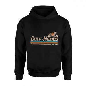 Gulf of Mexico Vintage Palm Tree Sunset Travel T Shirt 2 1.jpg