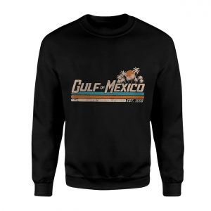 Gulf of Mexico Vintage Palm Tree Sunset Travel T Shirt 3 1.jpg