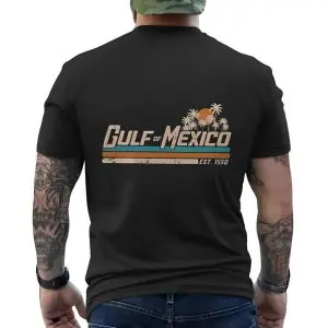 Gulf of Mexico Vintage Palm Tree Sunset Travel T-Shirt 12 Gulf of Mexico Vintage Palm Tree Sunset Travel T Shirt 6 1.jpg