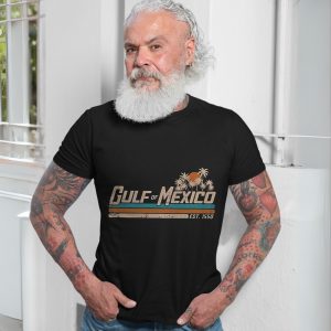 Gulf of Mexico Vintage Palm Tree Sunset Travel T Shirt 7 1.jpg