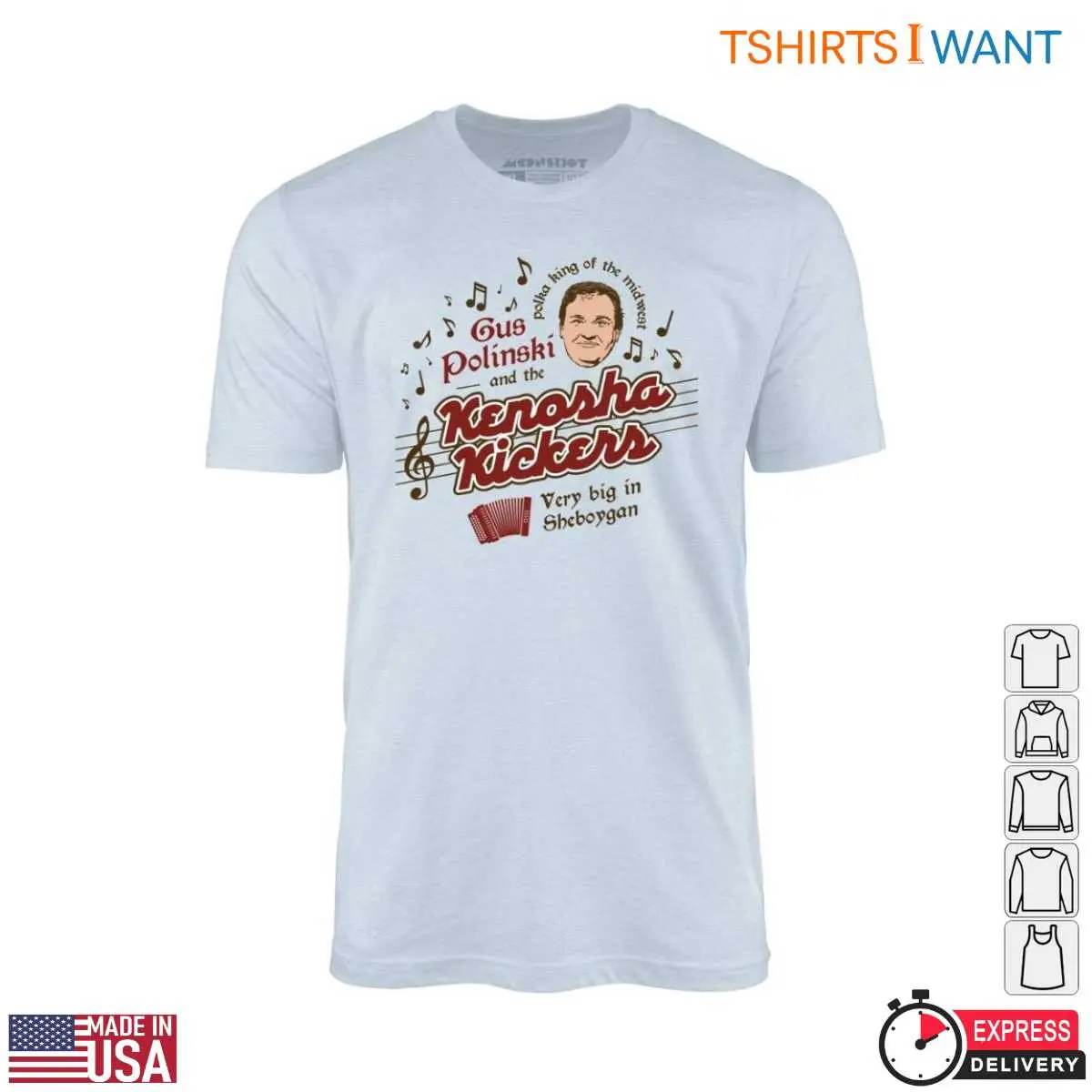 Gus Polinski T-Shirt – Kenosha Kickers Music Graphic Tee 5 Gus Polinski T Shirt E28093 Kenosha Kickers Music Graphic Tee 5.jpg