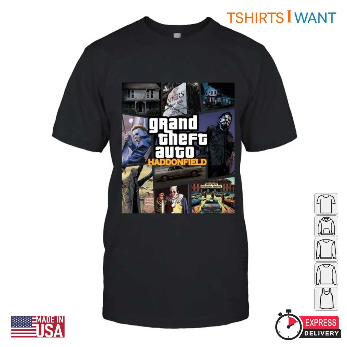 Haddonfield T Shirt GTA Horror Mashup Design 5 1.jpg
