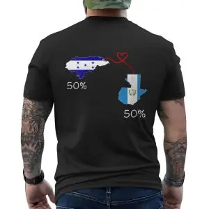 Half Honduran Half Guatemalan T-Shirt Honduras Guatemala Roots 12 Half Honduran Half Guatemalan T Shirt Honduras Guatemala Roots 6 1.jpg