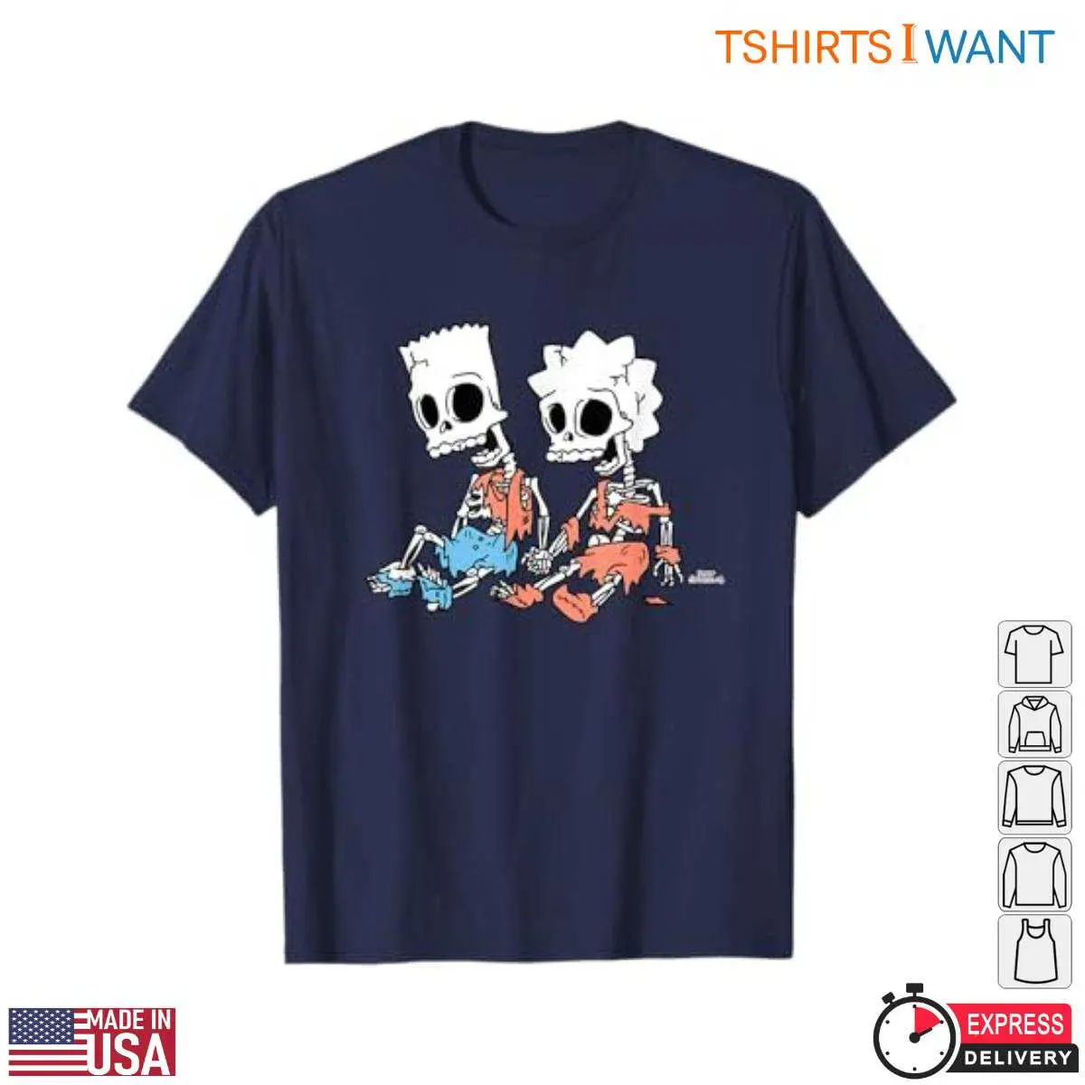 Halloween Bart Simpson Skeleton Couch T Shirt 1 1.jpg