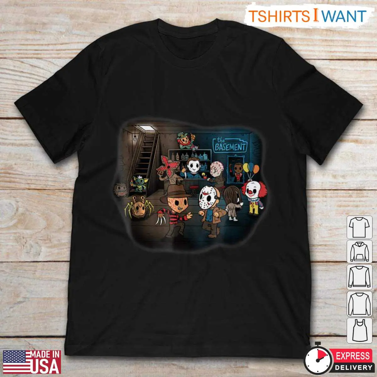 Halloween Basement Chibi Killer T-Shirt 1 Halloween Basement Chibi Killer T Shirt 1 1.jpg