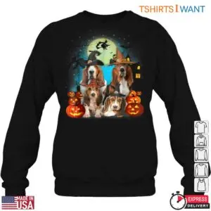 Halloween Beagle Shirt – Beagles with Pumpkins and Witch Hats 4 Halloween Beagle Shirt E28093 Beagles with Pumpkins and Witch Hats 2 1.jpg
