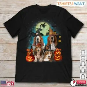 Halloween Beagle Shirt – Beagles with Pumpkins and Witch Hats 5 Halloween Beagle Shirt E28093 Beagles with Pumpkins and Witch Hats 3 1.jpg