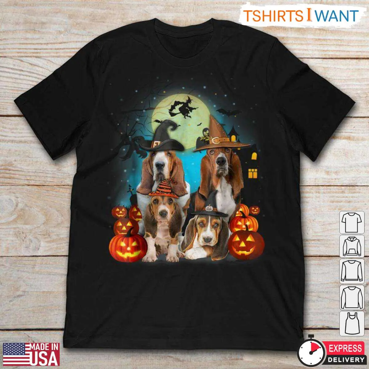 Halloween Beagle Shirt – Beagles with Pumpkins and Witch Hats 3 Halloween Beagle Shirt E28093 Beagles with Pumpkins and Witch Hats 3 1.jpg