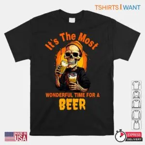 Halloween Beer Shirt Wonderful Time for Brews 1 1.jpg
