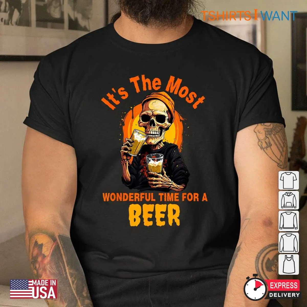 Halloween Beer Shirt Wonderful Time for Brews 4 1.jpg