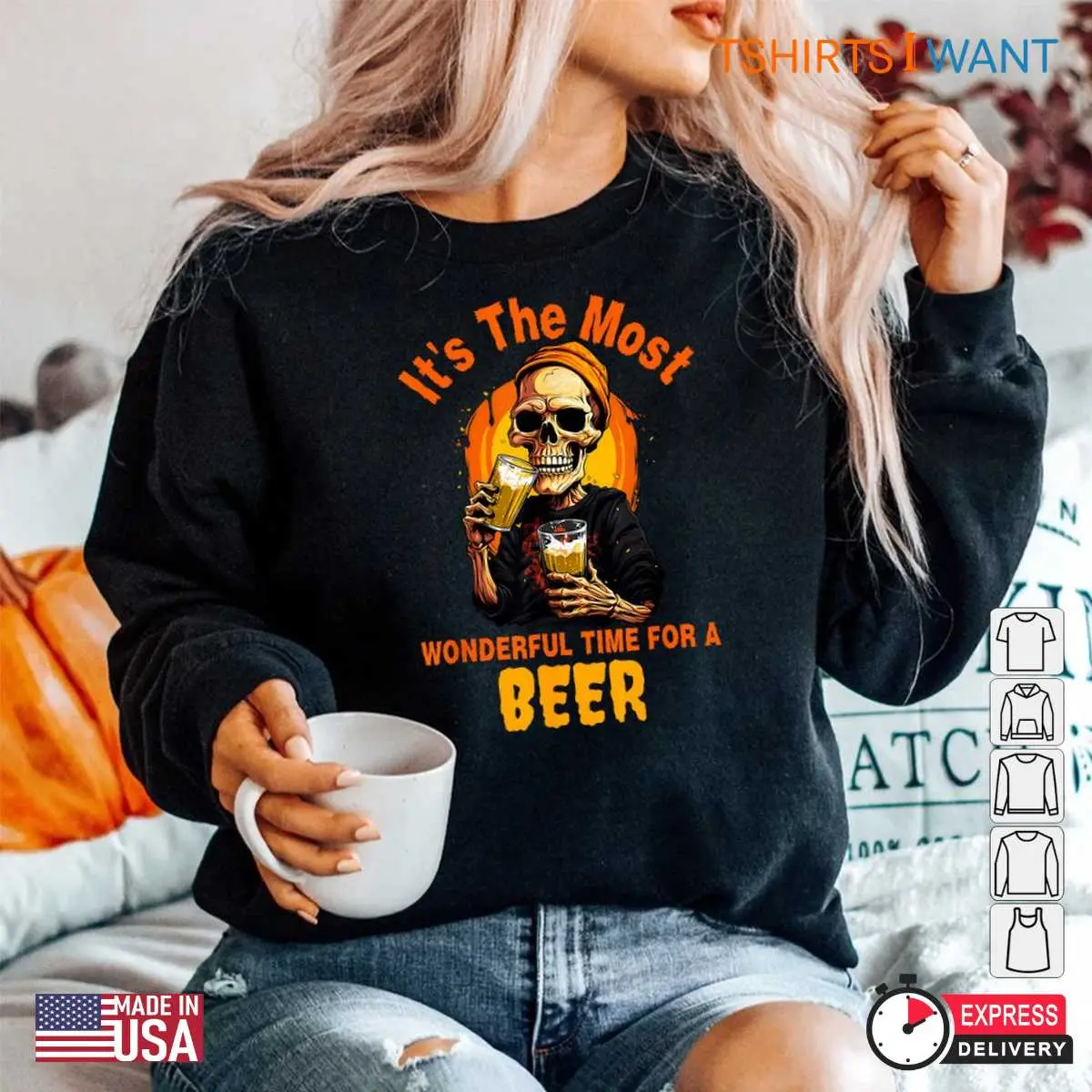 Halloween Beer Shirt Wonderful Time for Brews 5 1.jpg