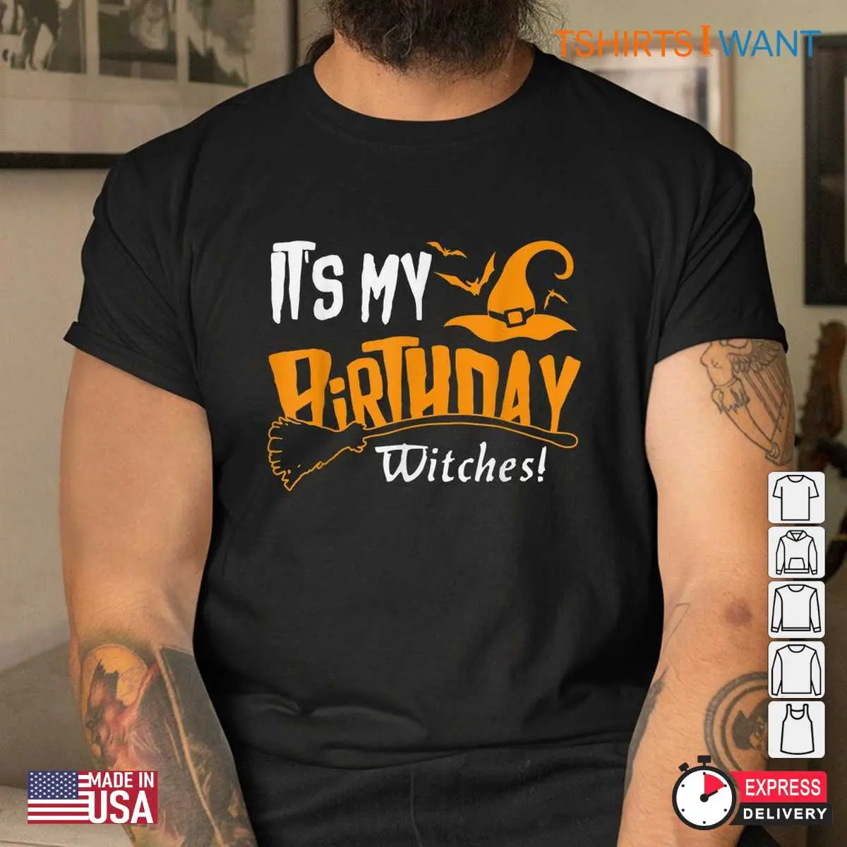 Halloween Birthday Shirts October Witch Party 4 1.jpg