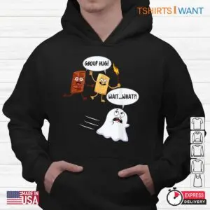 Halloween Camping Shirts: S'mores Marshmallow Ghost Funny Camping Halloween Tee 9 Halloween Camping Shirts Smores Ghost Campfire 4 1.jpg