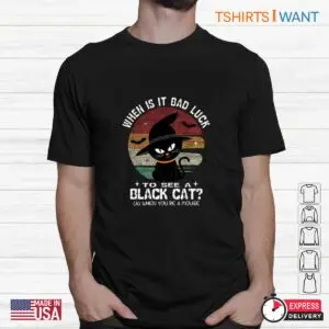 Halloween Cat Jokes: Silly Riddles And Jokes Bad Luck Black Cat Mouse Halloween Tee 7 Halloween Cat Jokes Silly Feline Riddles 2 1.jpg