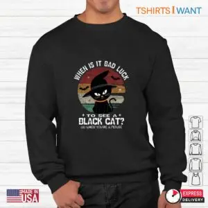 Halloween Cat Jokes: Silly Riddles And Jokes Bad Luck Black Cat Mouse Halloween Tee 8 Halloween Cat Jokes Silly Feline Riddles 3 1.jpg