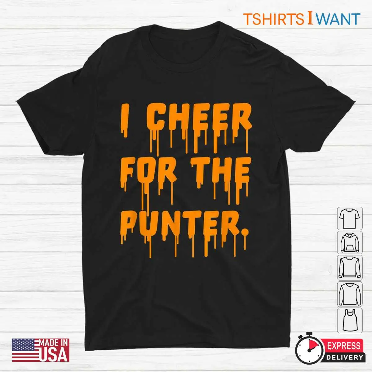 Halloween Cheer Shirts Punter Support Squad Tee 1 1.jpg