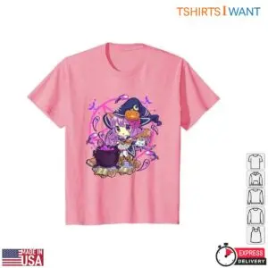 Halloween Chibi Witch Cauldron T-Shirt 12 Halloween Chibi Witch Cauldron T Shirt 6 1.jpg