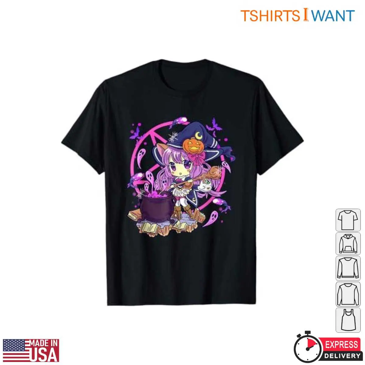 Halloween Chibi Witch Cauldron T Shirt 7 1.jpg
