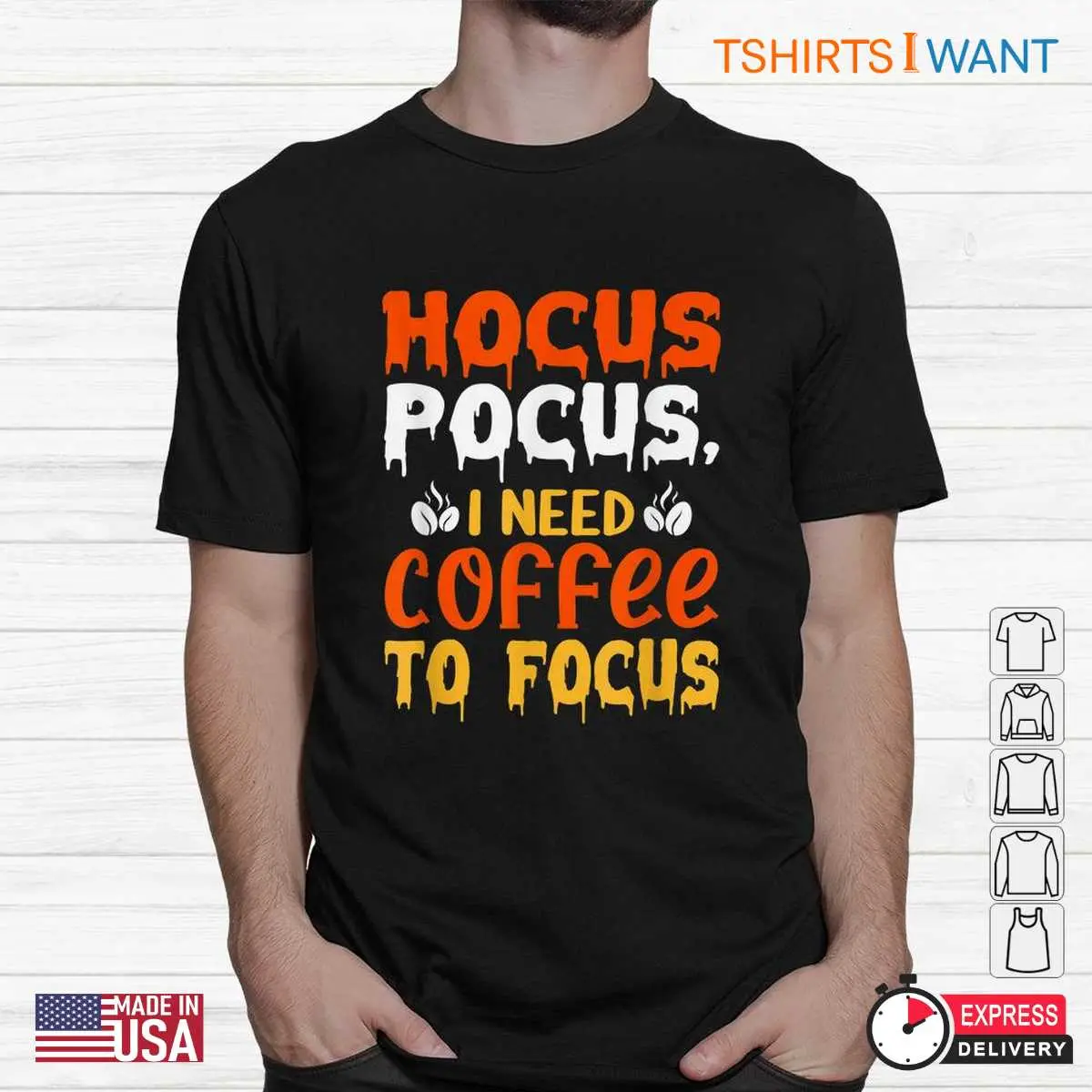 Halloween Coffee Shirts Hocus Pocus Caffeine Tee 2 1.jpg