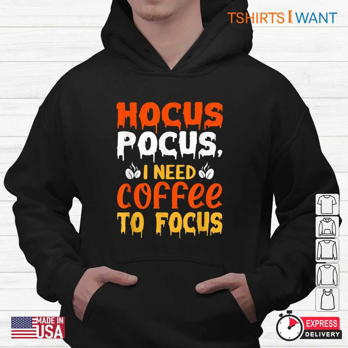 Halloween Coffee Shirts Hocus Pocus Caffeine Tee 4 1.jpg