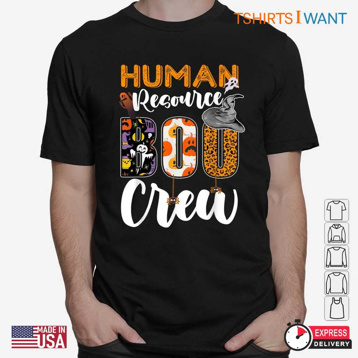 Halloween Costumes For Human Resources HR Boo Crew Tee 2 1.jpg