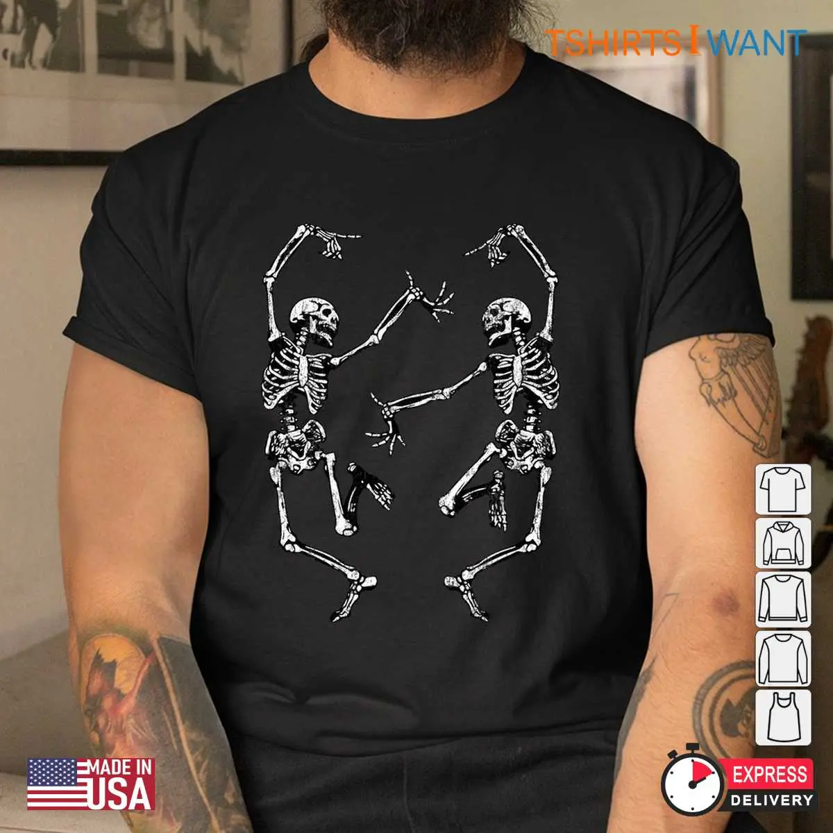 Halloween Dance Shirt Macabre Skeleton Ball Tee 4 1.jpg