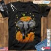 Halloween Elephant T Shirt Fun and Unique Pumpkin Themed Animal Graphic Tee 1 1 1.jpg
