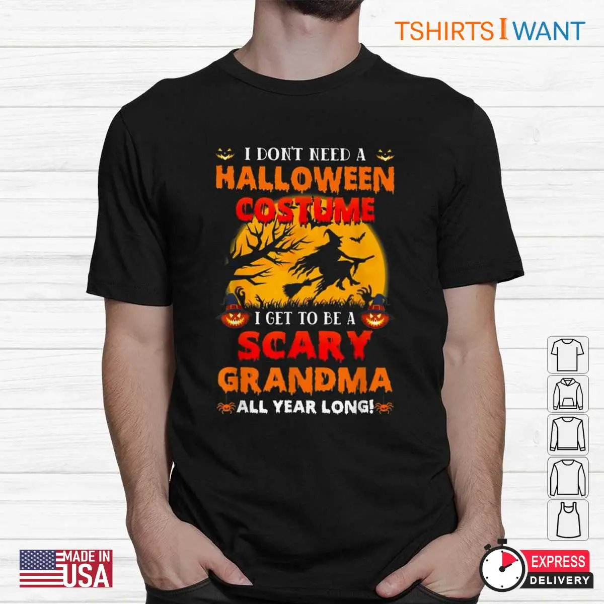 Halloween Grandma Shirt Scary Nana Costume 2 1.jpg