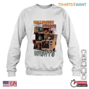 Halloween Horror Nights T-Shirt - Vintage Horror TV Design Tee 8 Halloween Horror Nights T Shirt Vintage Horror TV Design 4 1.jpg
