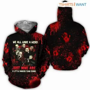 Halloween Horror Villains Zip-Up Hoodie - Ultimate Dark Hero Collection, Unique Halloween 6 Halloween Horror Villains Ultimate Dark Hero Collection 3 1.jpg