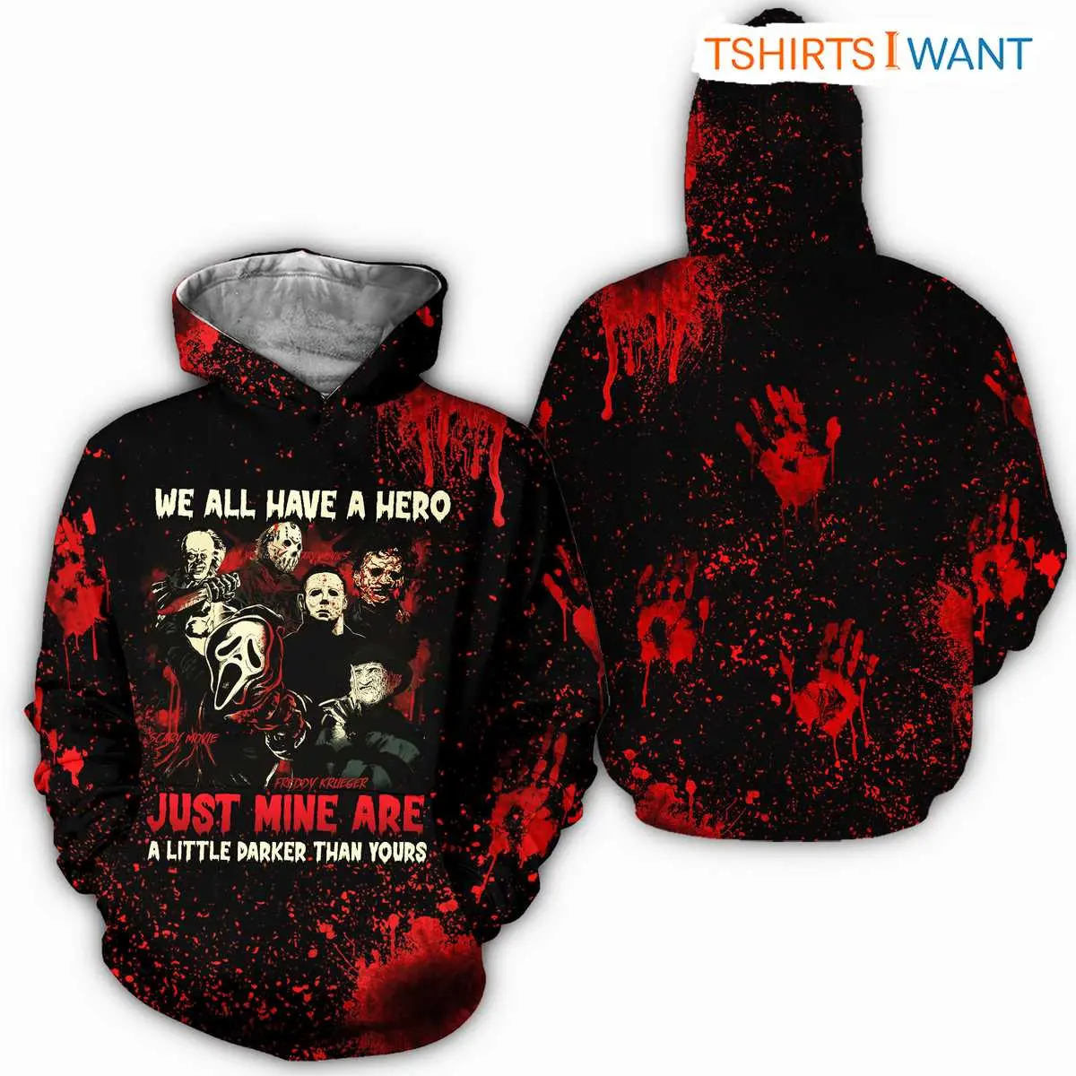 Halloween Horror Villains Zip-Up Hoodie - Ultimate Dark Hero Collection, Unique Halloween 3 Halloween Horror Villains Ultimate Dark Hero Collection 3 1.jpg