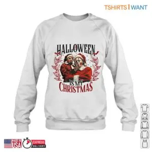 Halloween Is My Christmas Festive Horror Design Tee 1 1.jpg