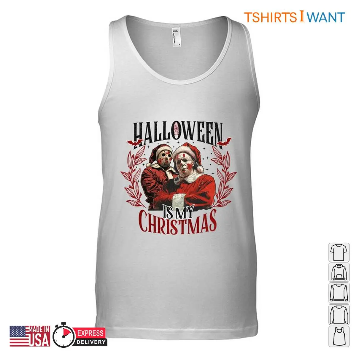 Halloween Is My Christmas Sweatshirt - Festive Horror Design Tee 11 Halloween Is My Christmas Festive Horror Design Tee 4