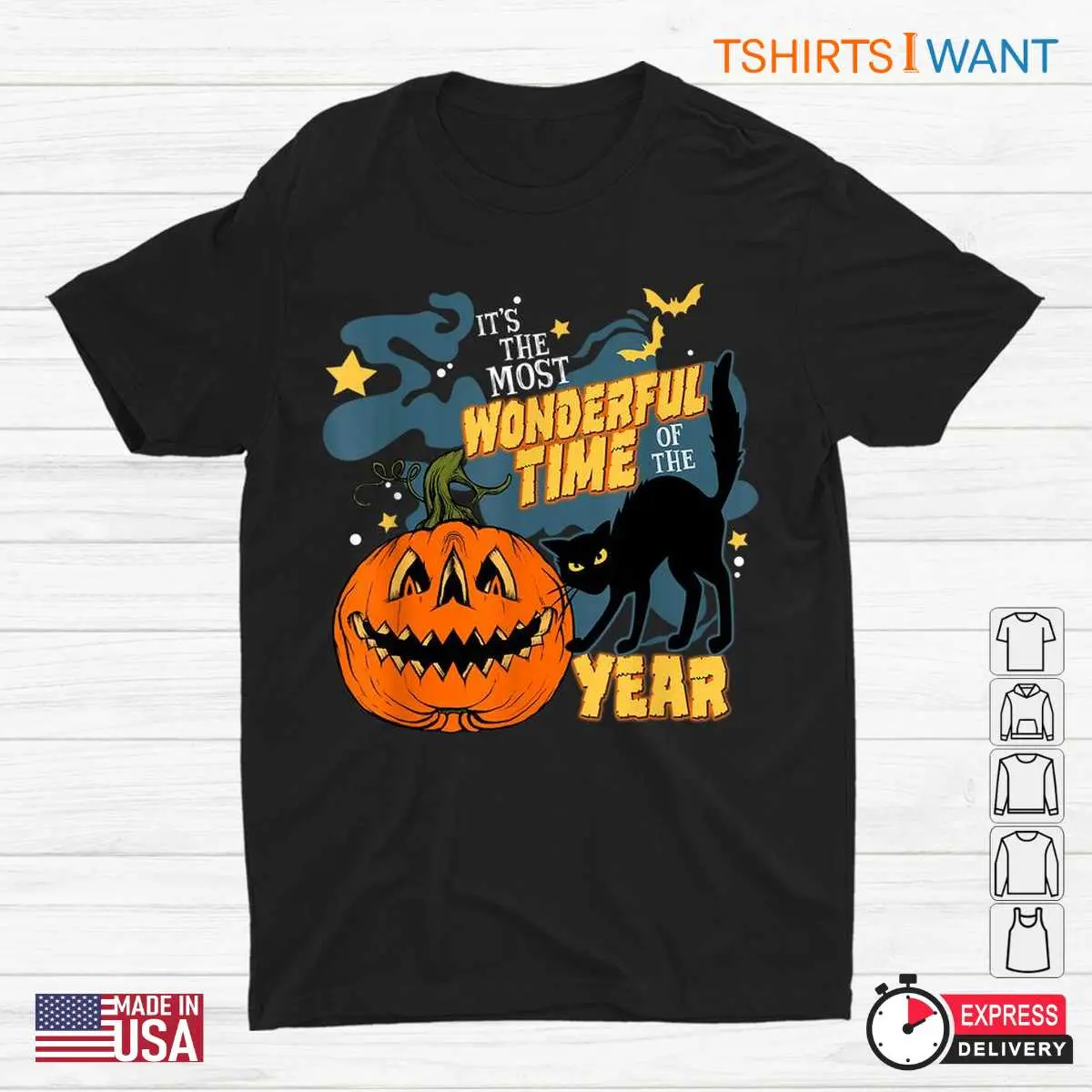 Halloween Is The Most Wonderful Time Spookiest Season Tee 1 1.jpg