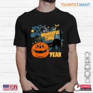 Halloween Is The Most Wonderful Time Of The Year: It's The Most Wonderful Time Halloween Shirt 7 Halloween Is The Most Wonderful Time Spookiest Season Tee 2 1.jpg