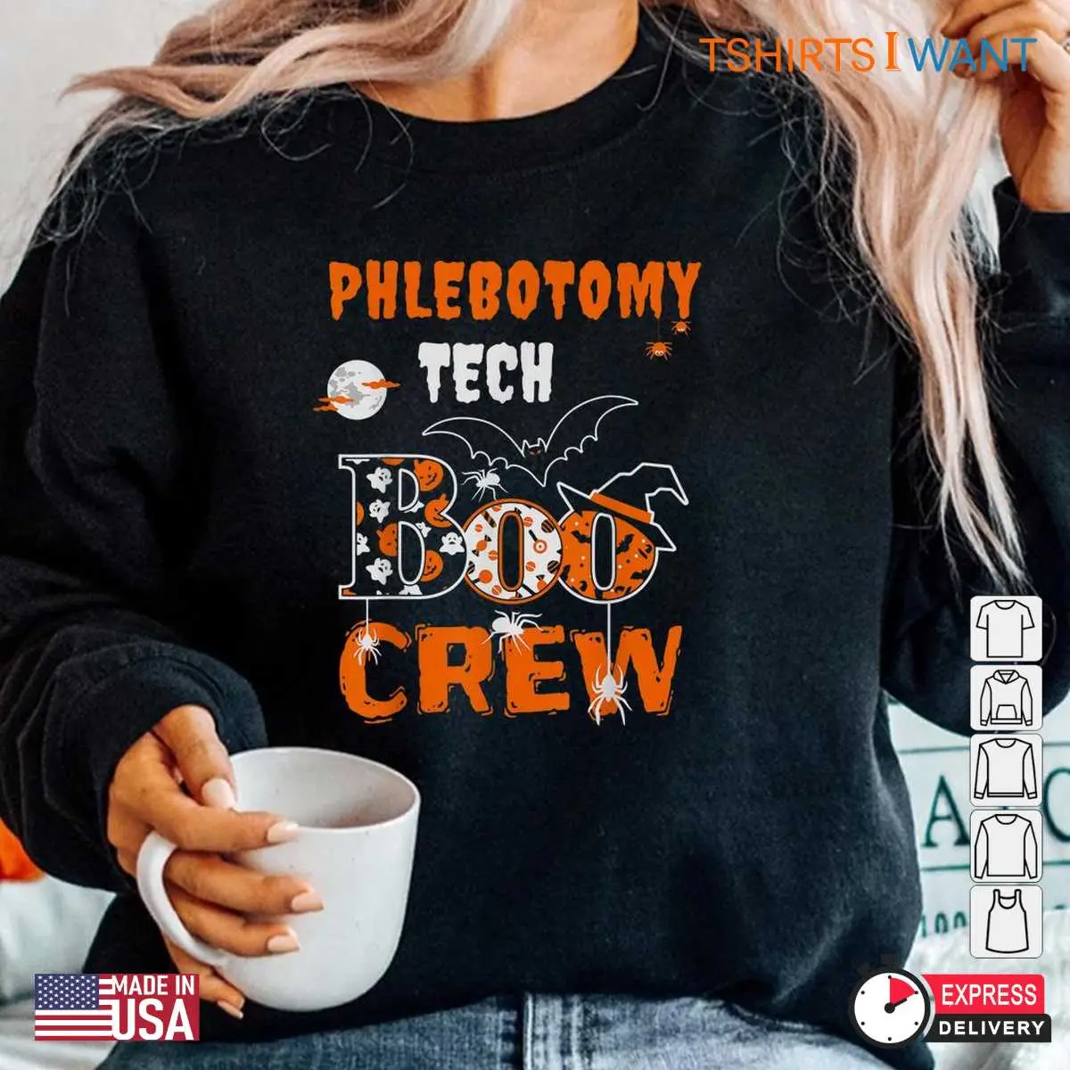 Halloween Phlebotomy Shirts Blood Tech Boo Crew Tee 6 1.jpg