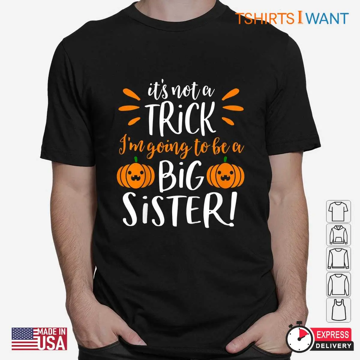 Halloween Pregnancy Announcement Shirt Big Sister Reveal Costume 2 1.jpg