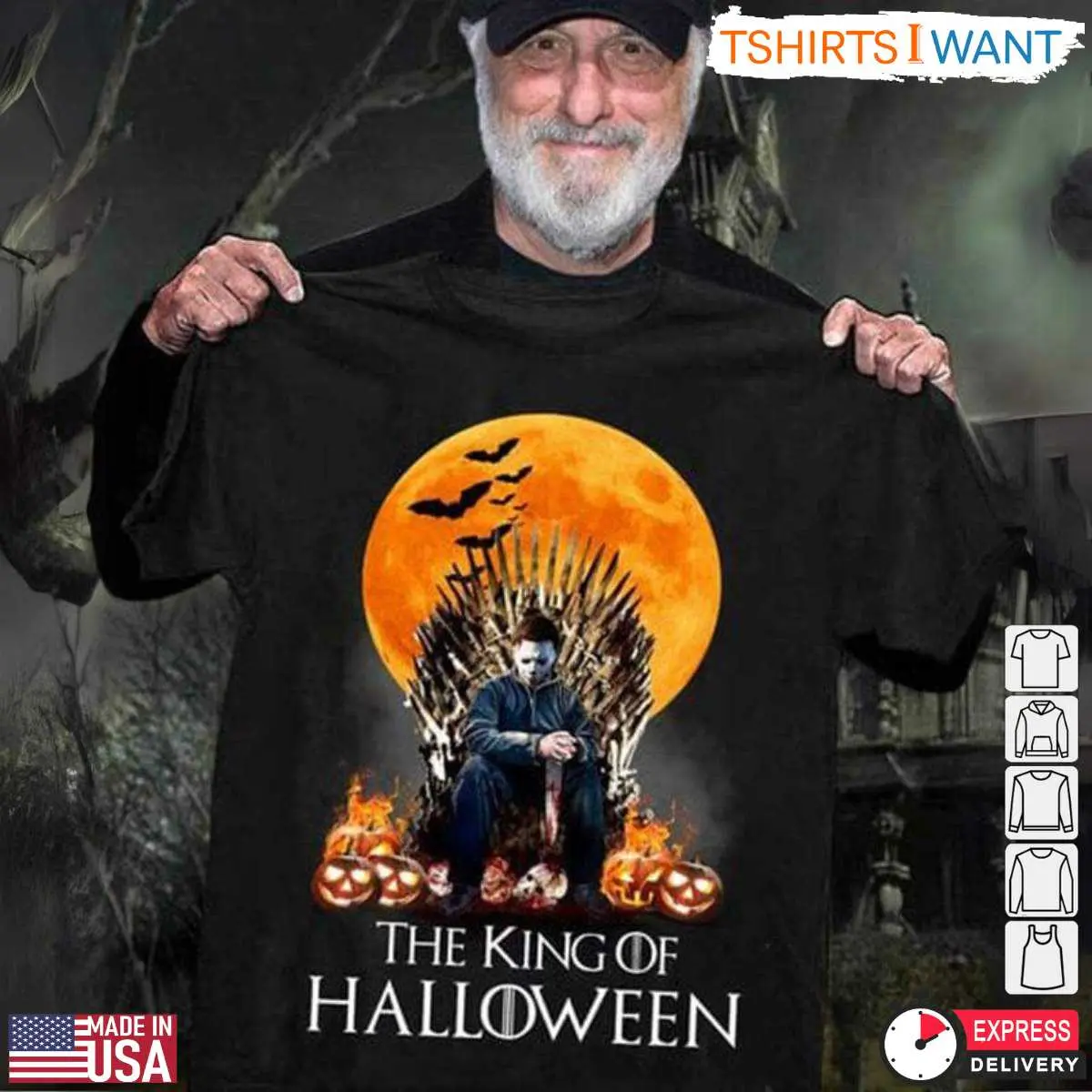 Halloween Shirt Michael Myers Throne T Shirt 1 1.jpg