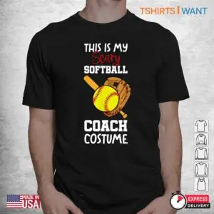 Halloween Softball Shirts: Spooky Scary Coach Costume Player Halloween Tee 5 Halloween Softball Shirts Scary Coach Player Tee 2 1.jpg