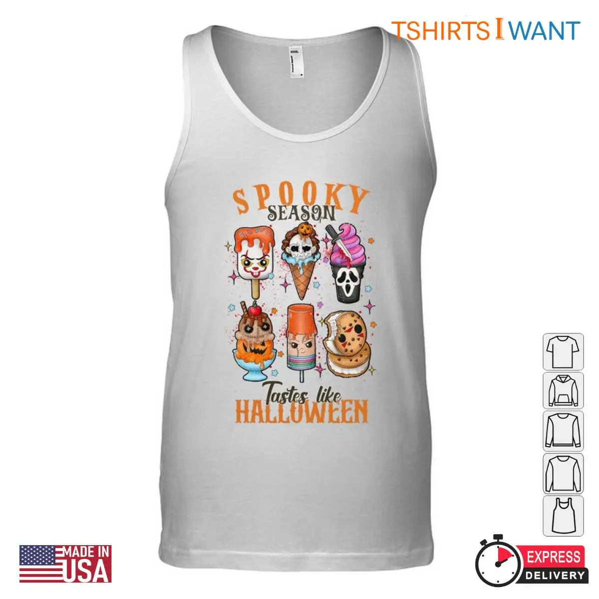 Halloween Spooky Season Tastes Like Halloween Treats Tee 1 1.jpg