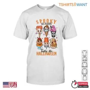 Halloween Spooky Season - Tastes Like Halloween Treats Design T-Shirt, Tank Top, Hoodie, Sweatshirt 7 Halloween Spooky Season Tastes Like Halloween Treats Tee 3 1.jpg