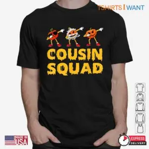 Halloween Squad Shirt: Cousin Squad Funny Pumpkins Halloween Crew Tee 6 Halloween Squad Shirt Cousin Crew Pumpkin Tee 2 1.jpg
