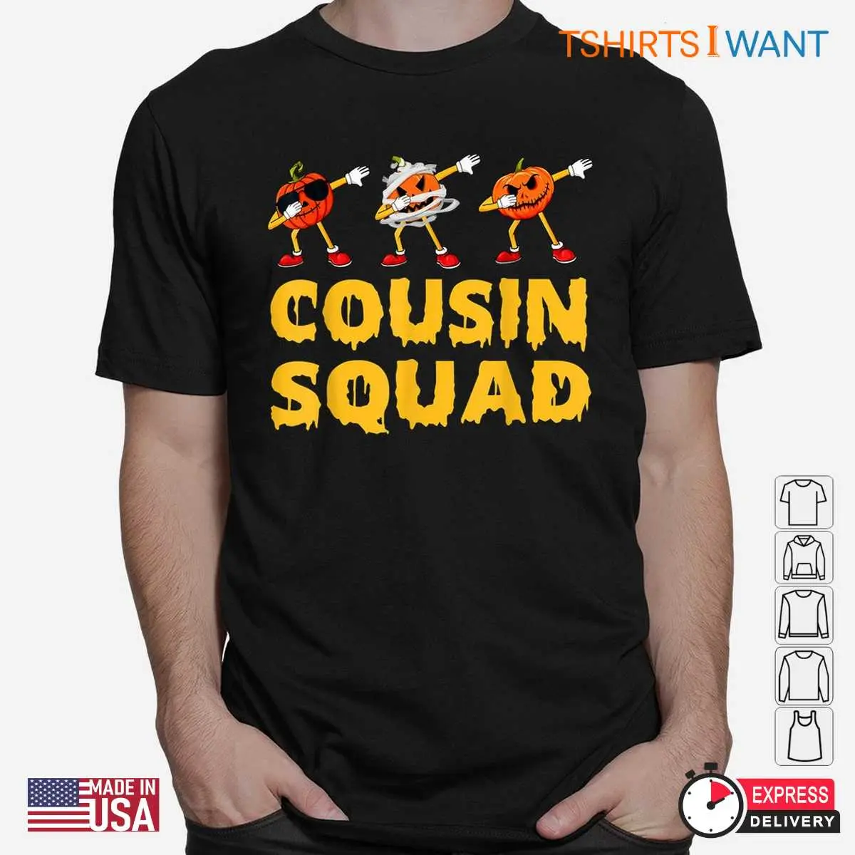 Halloween Squad Shirt Cousin Crew Pumpkin Tee 2 1.jpg