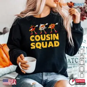 Halloween Squad Shirt: Cousin Squad Funny Pumpkins Halloween Crew Tee 9 Halloween Squad Shirt Cousin Crew Pumpkin Tee 5 1.jpg